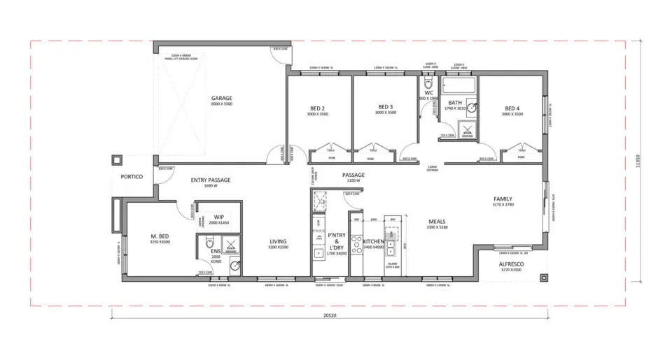 22 sq · Master Front with Alfresco floor plan