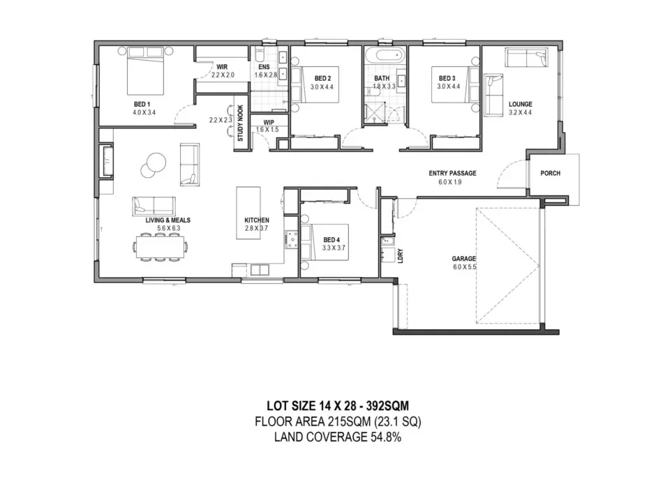 712 Clipstone Crescent floor plan