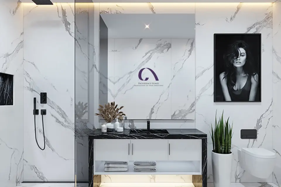 Custom home interior